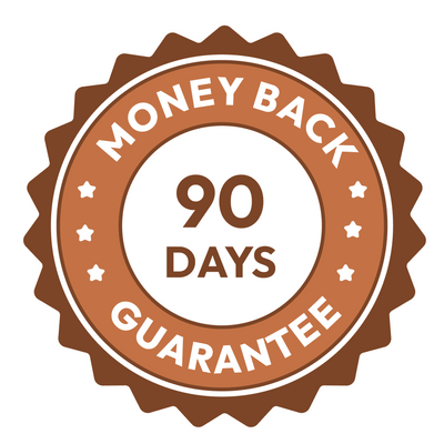 90-Day Money Back Guarantee Badge