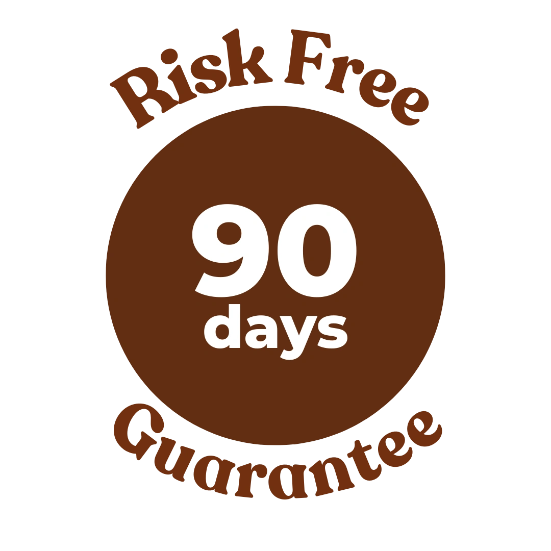 Badge garantie remboursement