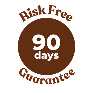 90-day money-back guarantee badge